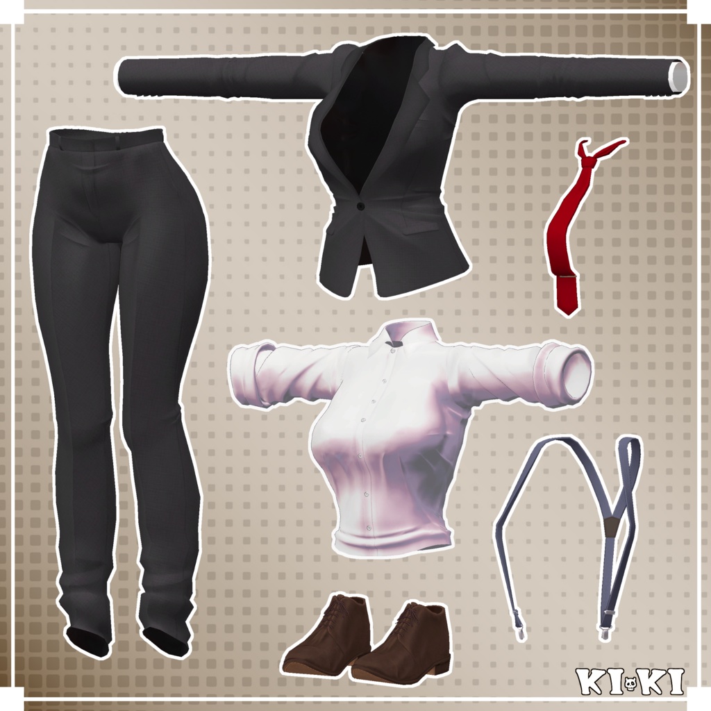 スーツセット -IOLI・VAZILE・白狼 対応-