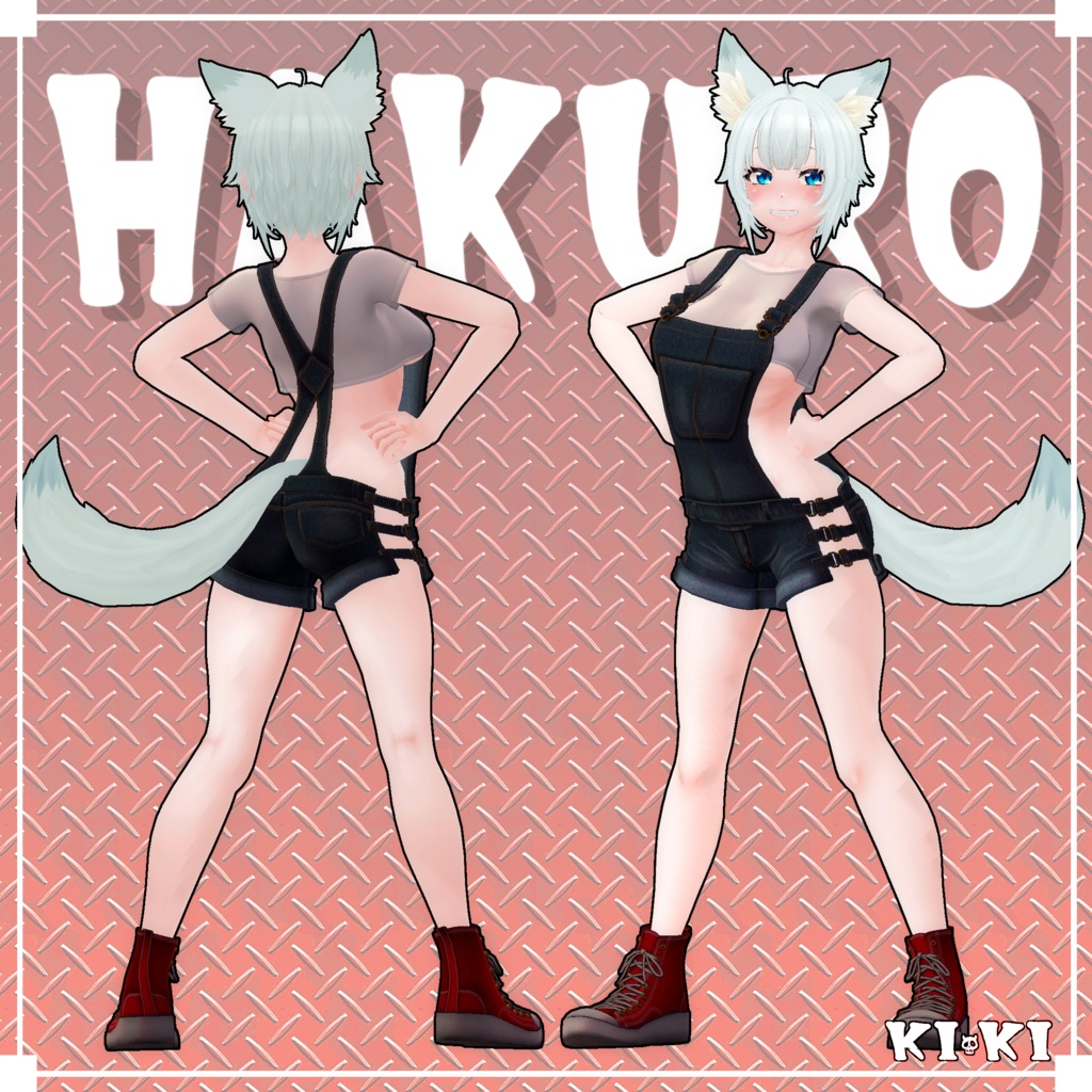 オーバーオール【3D衣装】