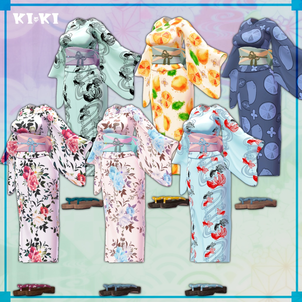 YUKATA【3D衣装】