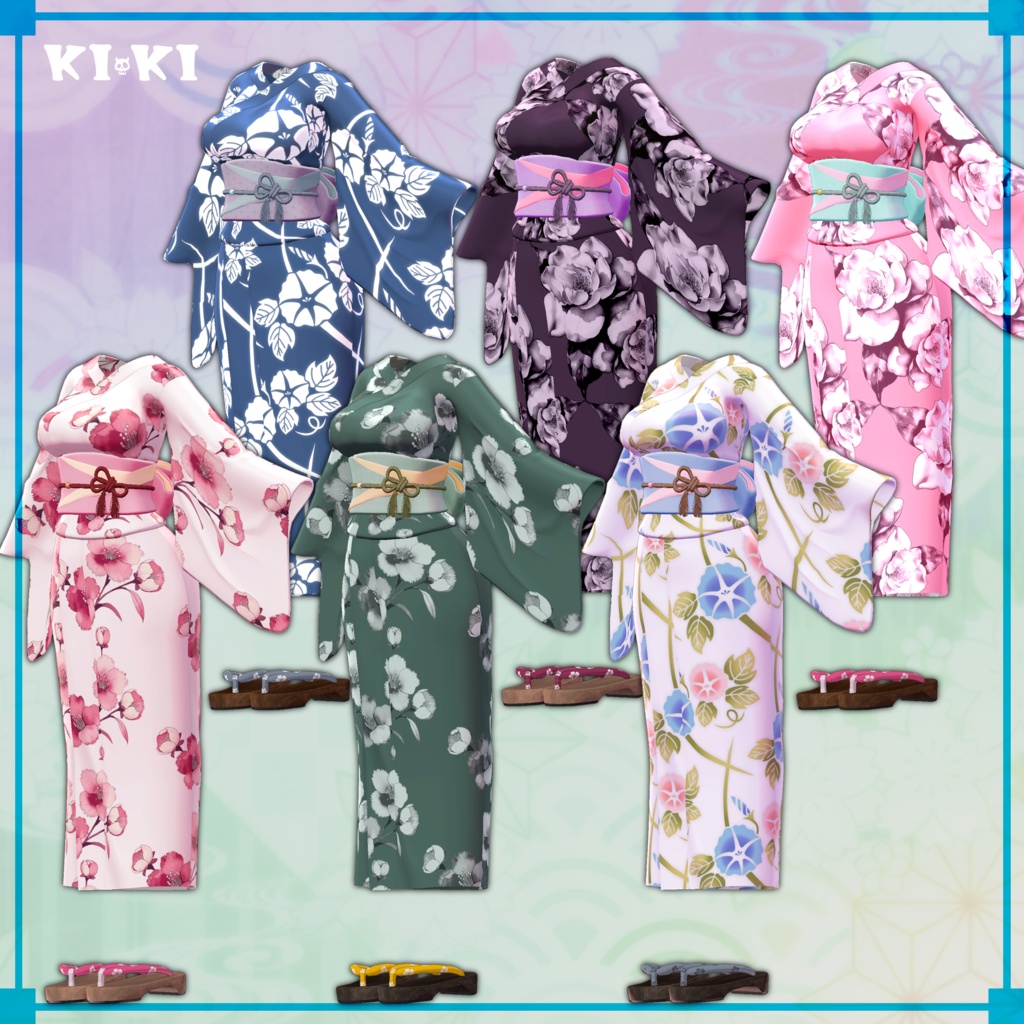 YUKATA【3D衣装】