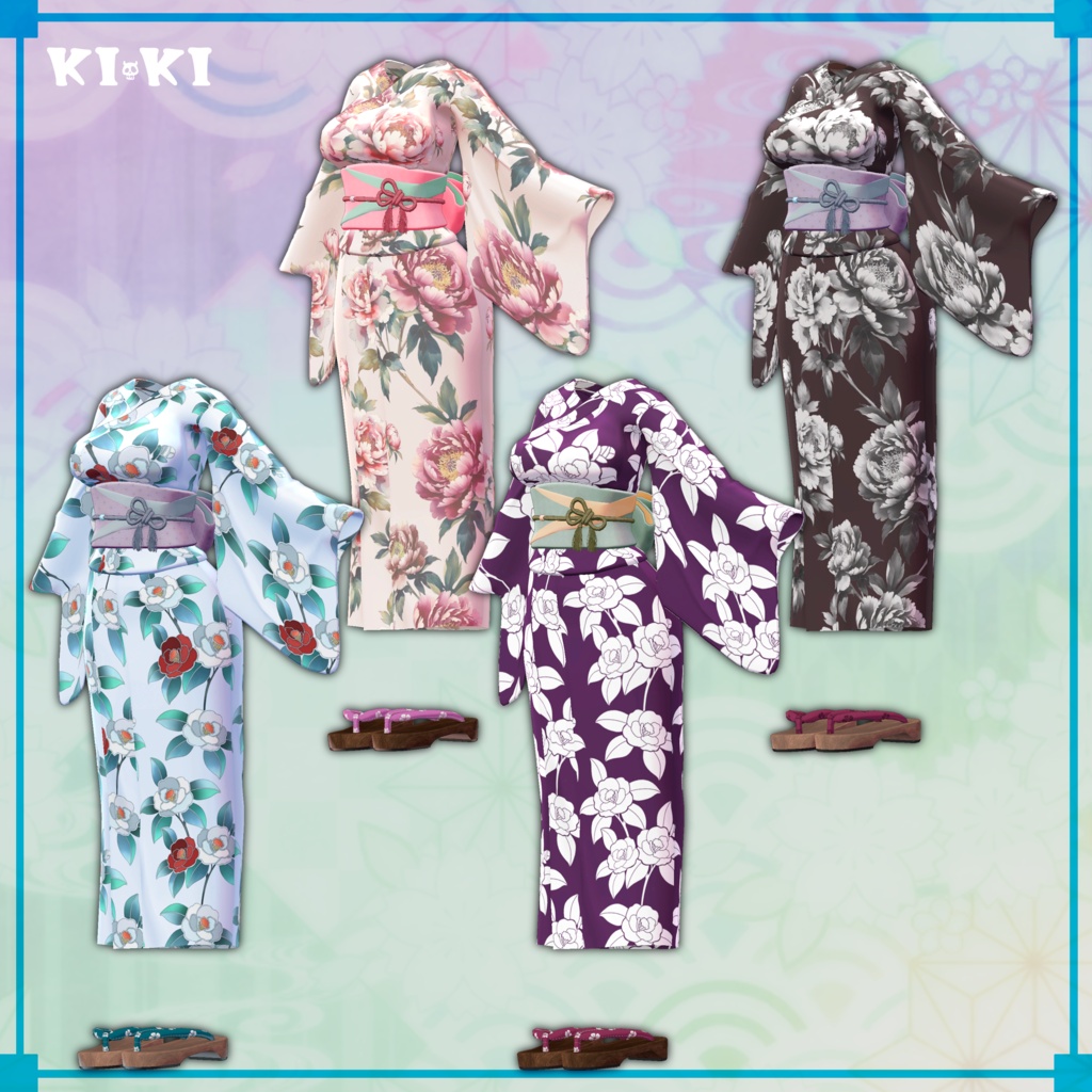 YUKATA【3D衣装】