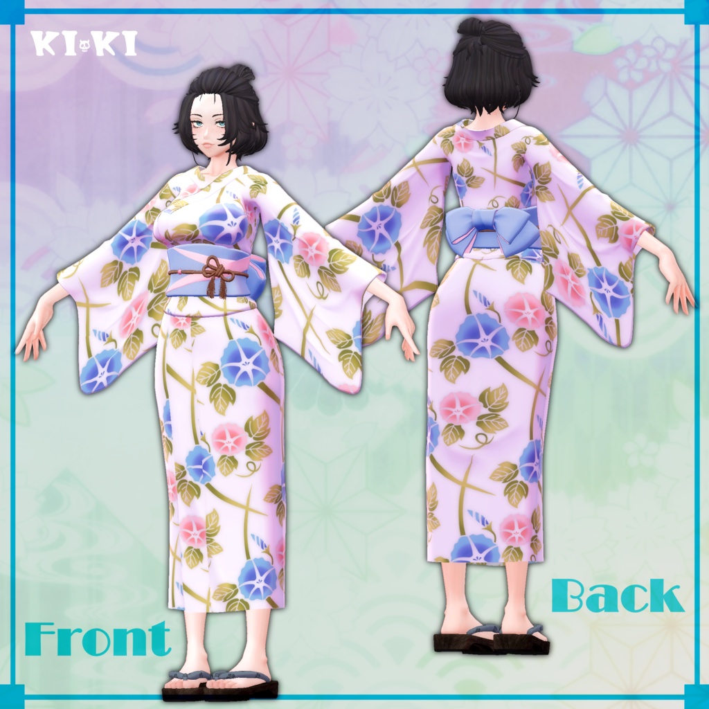 YUKATA【3D衣装】