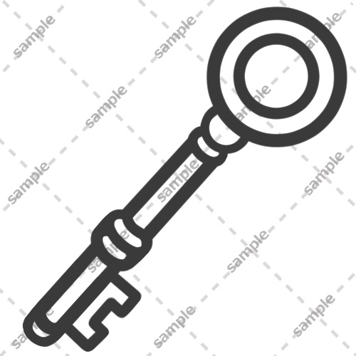 アンティークの鍵