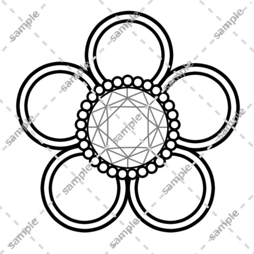 花のアクセサリー