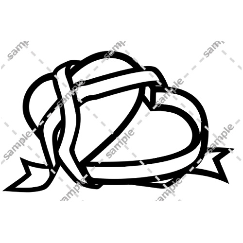 ハートのプレゼントボックス