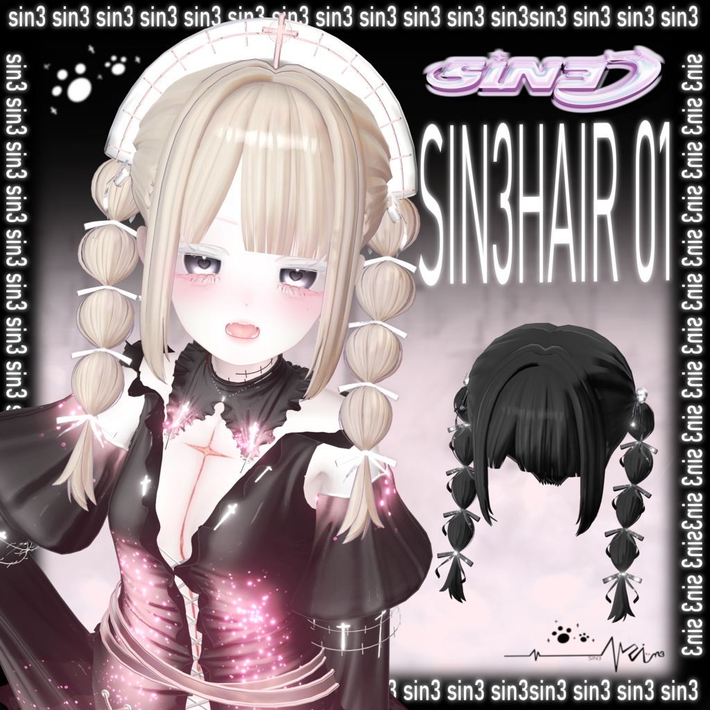 𝐒.𝐂𝟏 Sinicat3 Hair