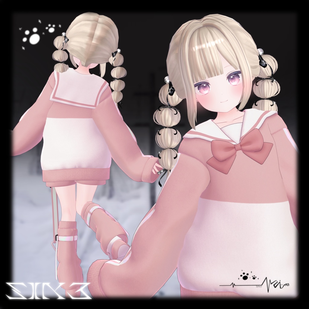 𝐒.𝐂𝟏 Sinicat3 Hair