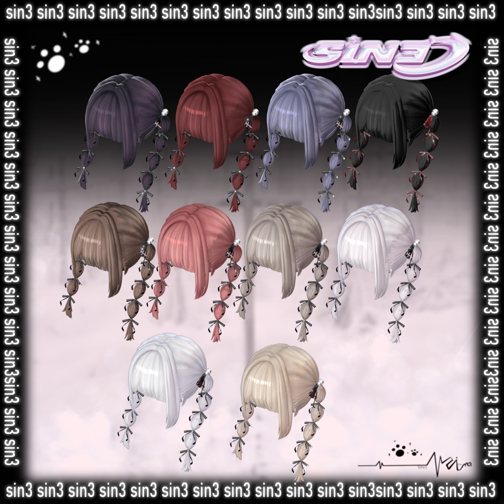 𝐒.𝐂𝟏 Sinicat3 Hair