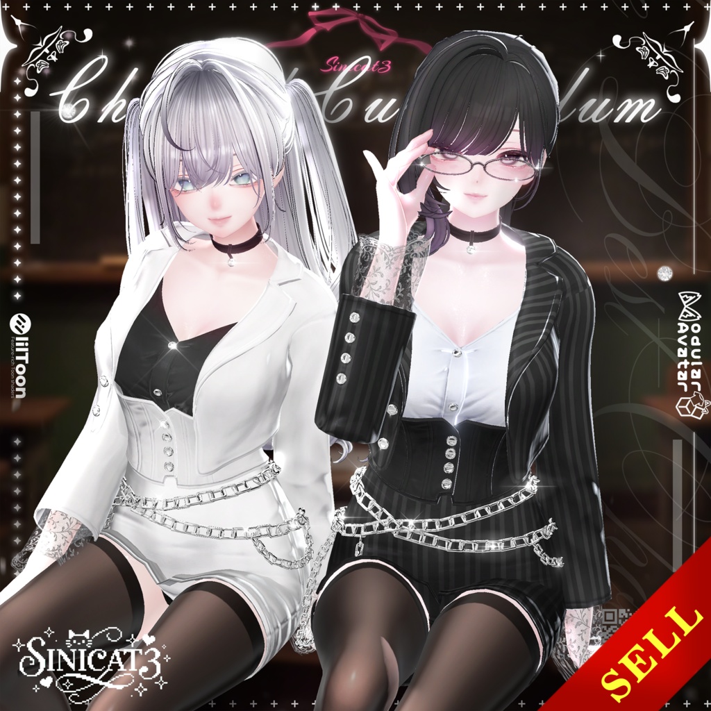 ✨セール中✨【16 Avatars】🤍NO.05 Chained Curriculum🤍