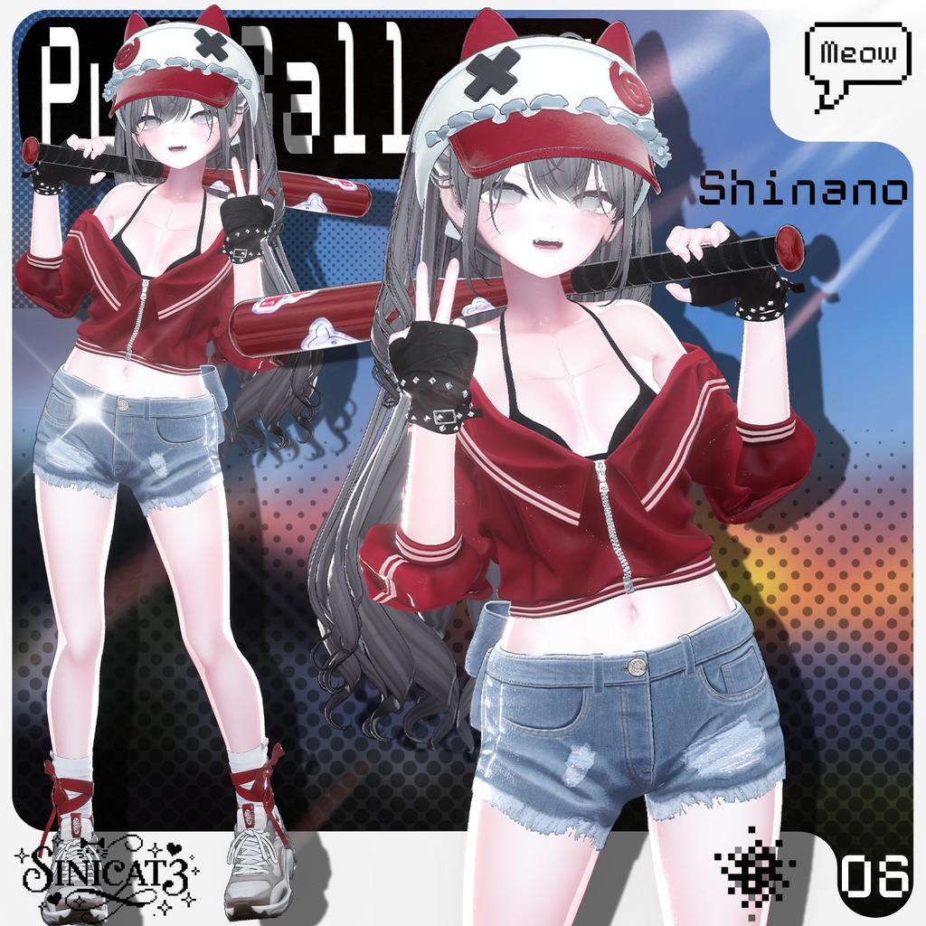 ✨セール中✨𝐒.𝐂𝟔 【O₂ Series】19 Avatars⚾ PurrBall Set⚾