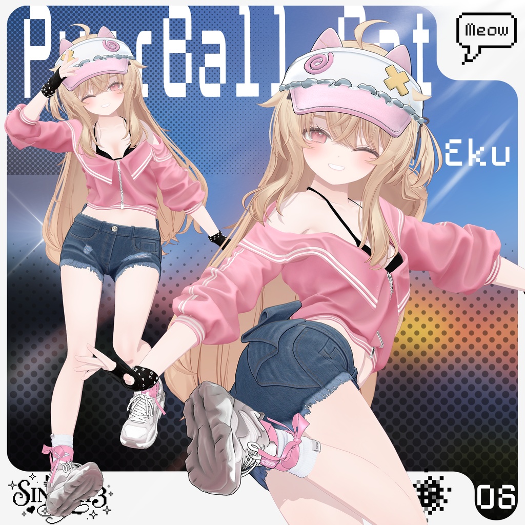 𝐒.𝐂𝟔 【O₂ Series】19 Avatars⚾ PurrBall Set⚾