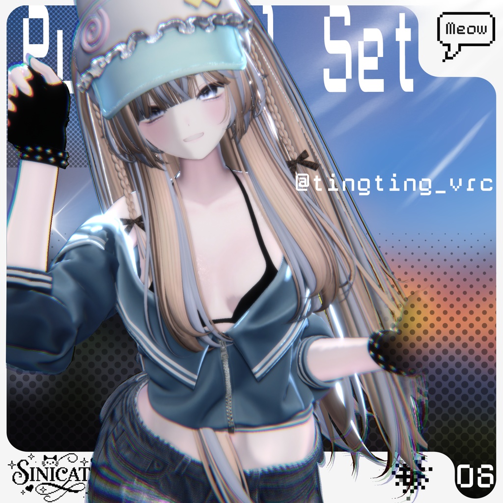 ✨セール中✨𝐒.𝐂𝟔 【O₂ Series】19 Avatars⚾ PurrBall Set⚾