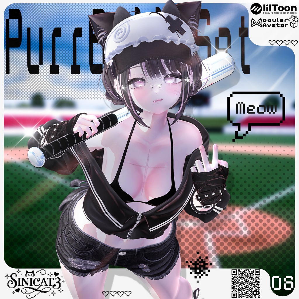 𝐒.𝐂𝟔 【O₂ Series】⚾19 Avatars PurrBall Set⚾