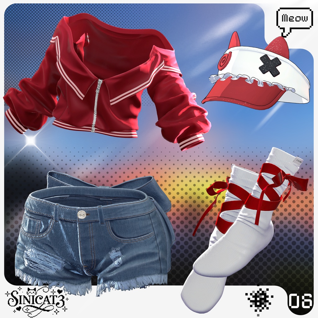 ✨セール中✨𝐒.𝐂𝟔 【O₂ Series】19 Avatars⚾ PurrBall Set⚾