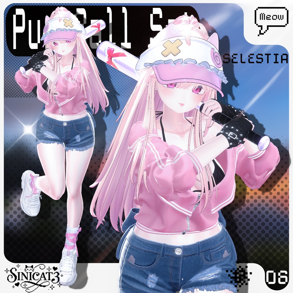 ✨セール中✨𝐒.𝐂𝟔 【O₂ Series】19 Avatars⚾ PurrBall Set⚾