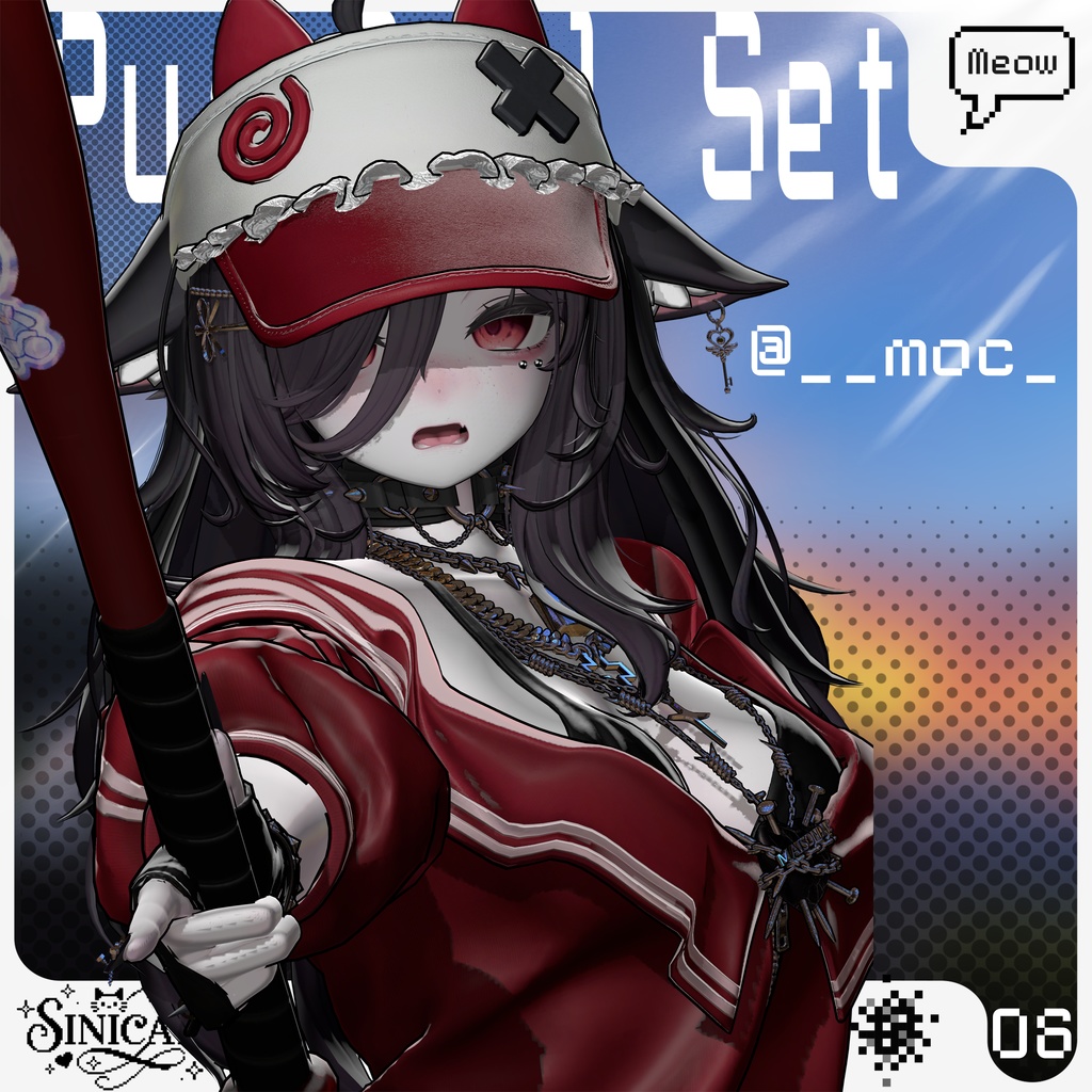 ✨セール中✨𝐒.𝐂𝟔 【O₂ Series】19 Avatars⚾ PurrBall Set⚾