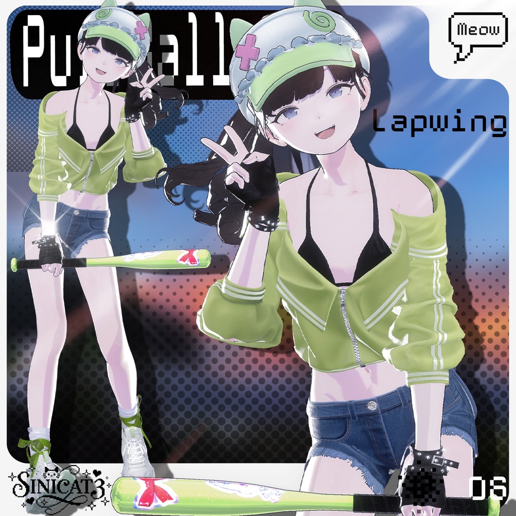 ✨セール中✨𝐒.𝐂𝟔 【O₂ Series】19 Avatars⚾ PurrBall Set⚾