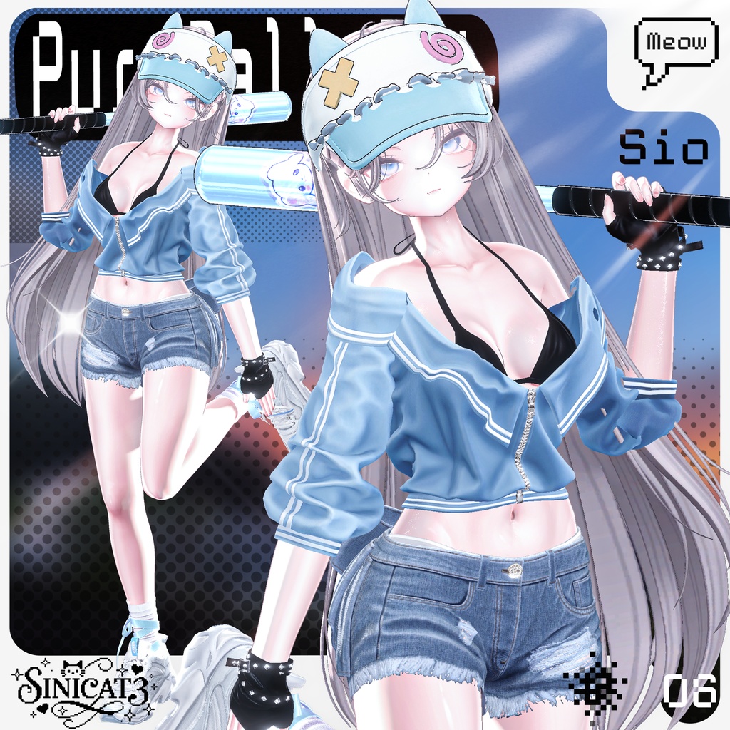 ✨セール中✨𝐒.𝐂𝟔 【O₂ Series】19 Avatars⚾ PurrBall Set⚾