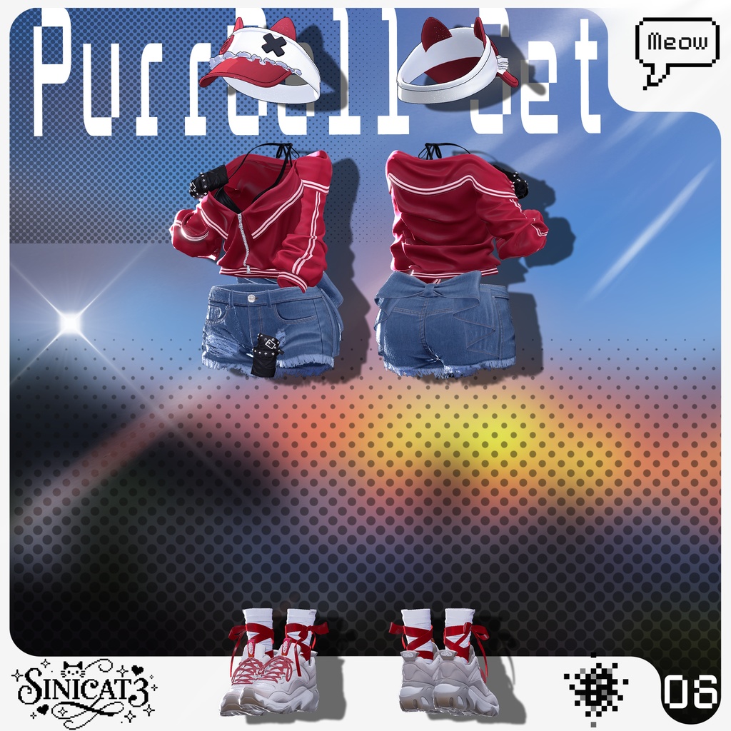 ✨セール中✨𝐒.𝐂𝟔 【O₂ Series】19 Avatars⚾ PurrBall Set⚾