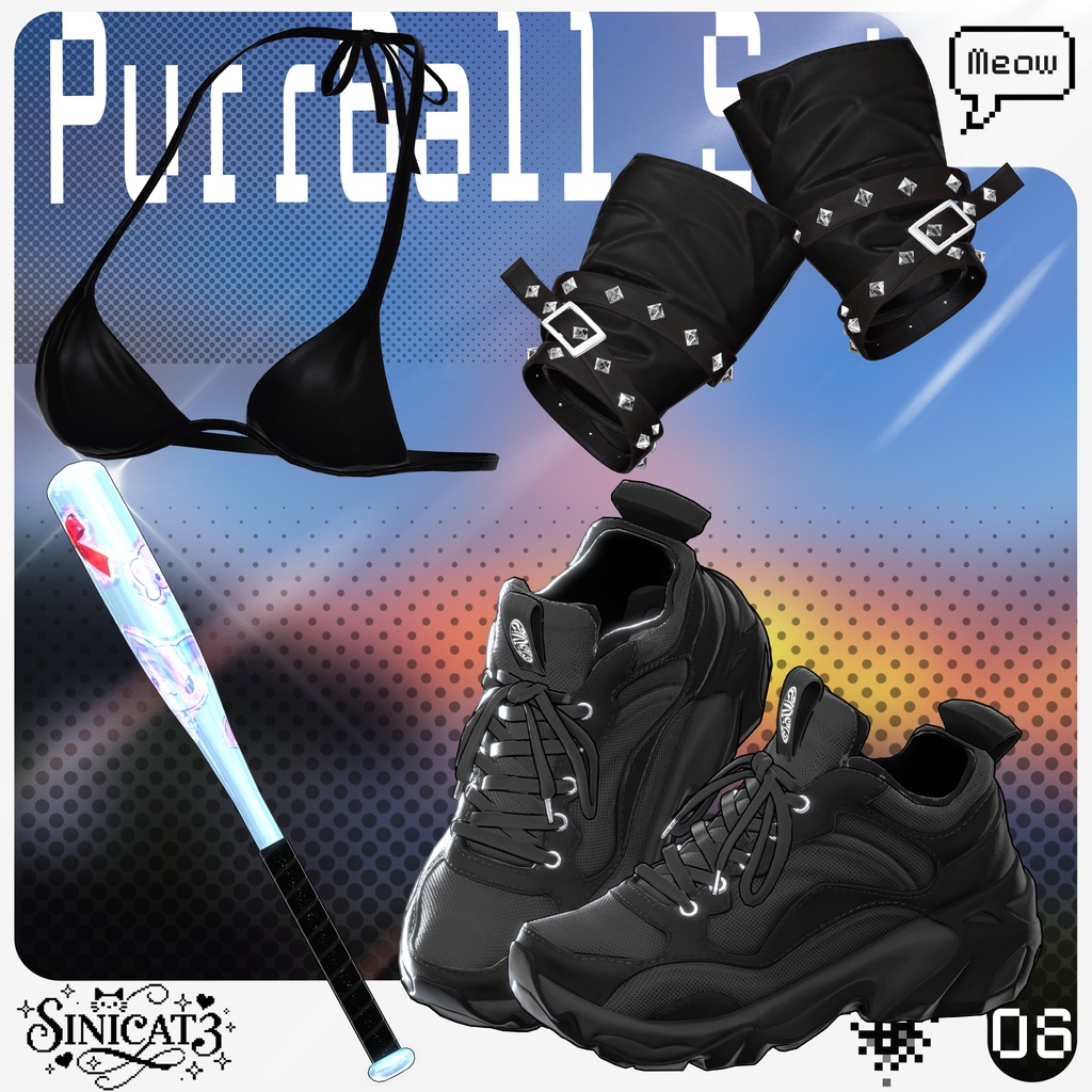 ✨セール中✨𝐒.𝐂𝟔 【O₂ Series】19 Avatars⚾ PurrBall Set⚾