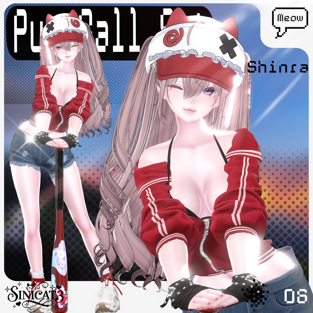 ✨セール中✨𝐒.𝐂𝟔 【O₂ Series】19 Avatars⚾ PurrBall Set⚾