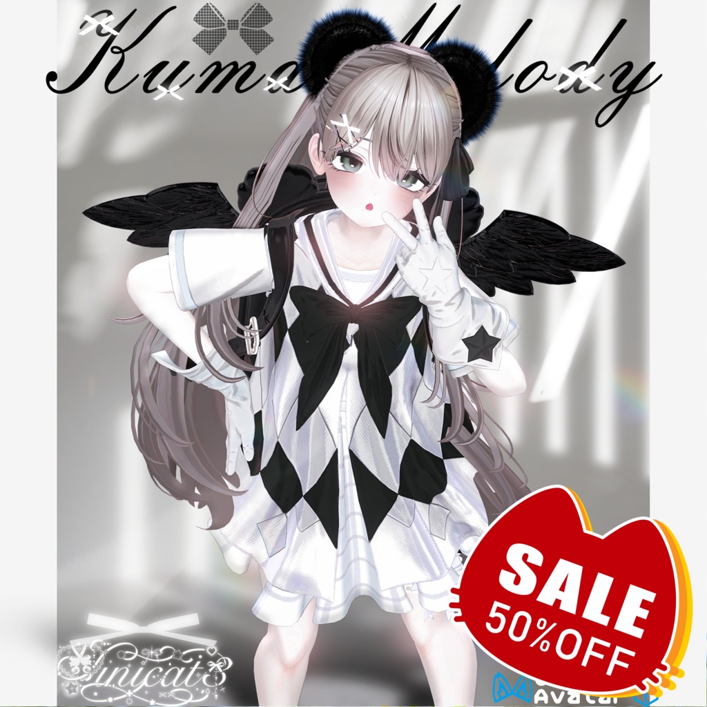 ✨セール中✨𝐒.𝐂𝟖 【17 Avatars】 🐻Kuma Melody🐻