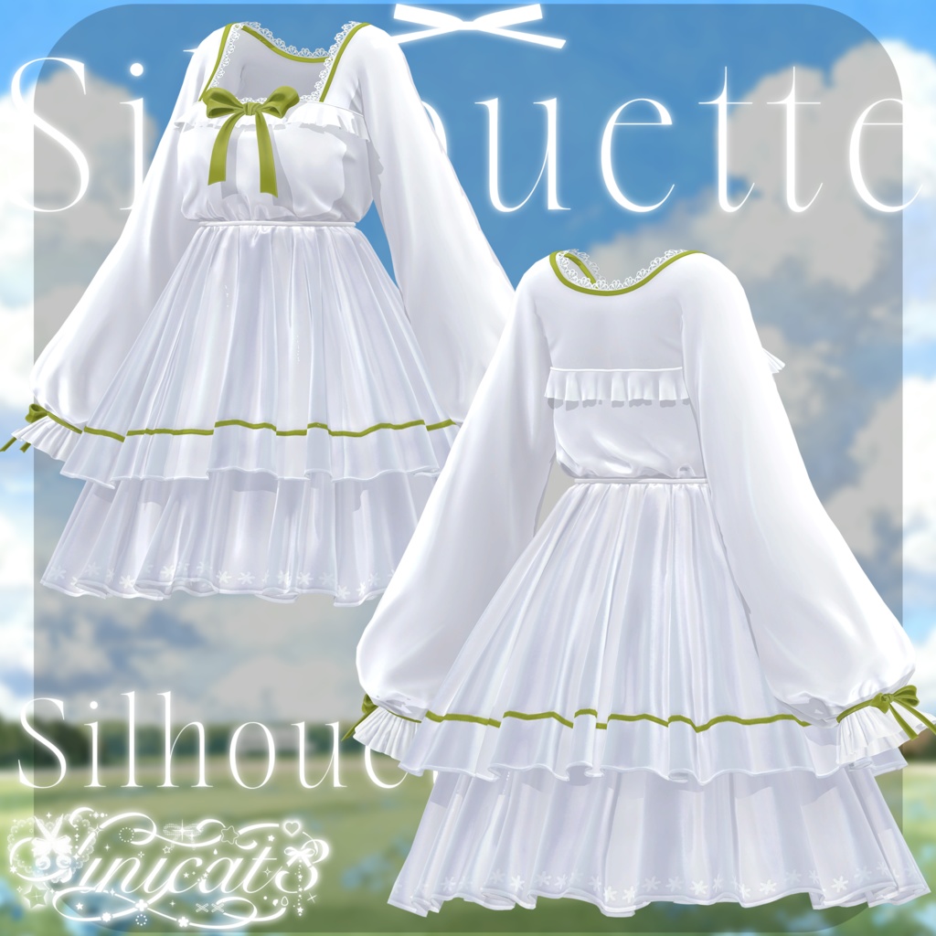 ✨セール中✨𝐒.𝐂𝟗 【O₂ Series】18 Avatars 🤍Silhouette🤍