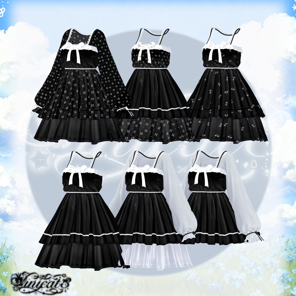 ✨セール中✨𝐒.𝐂𝟗 【O₂ Series】18 Avatars 🤍Silhouette🤍