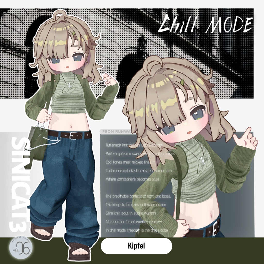 ✨セール中✨𝐒.𝐂𝟏𝟎 【O₂ Series】20 Avatars 🤍Chill Mode🤍