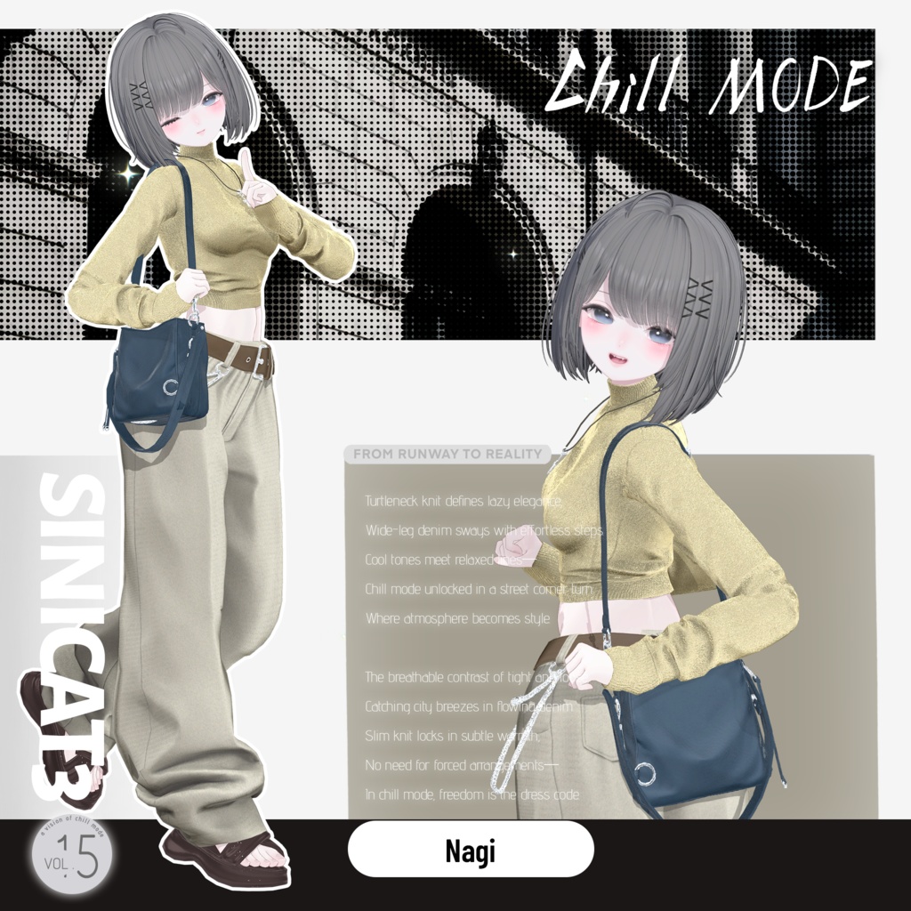 ✨セール中✨𝐒.𝐂𝟏𝟎 【O₂ Series】20 Avatars 🤍Chill Mode🤍