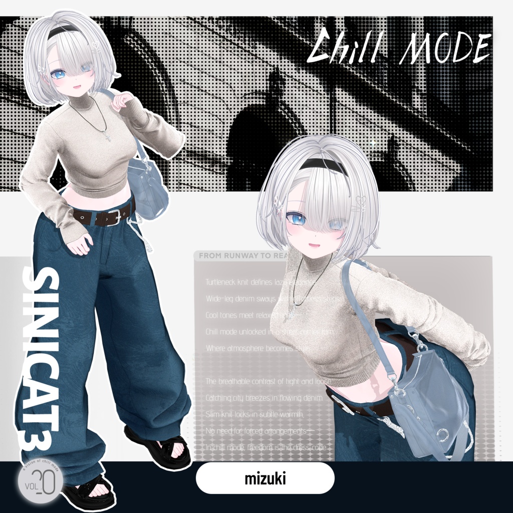 ✨セール中✨𝐒.𝐂𝟏𝟎 【O₂ Series】20 Avatars 🤍Chill Mode🤍