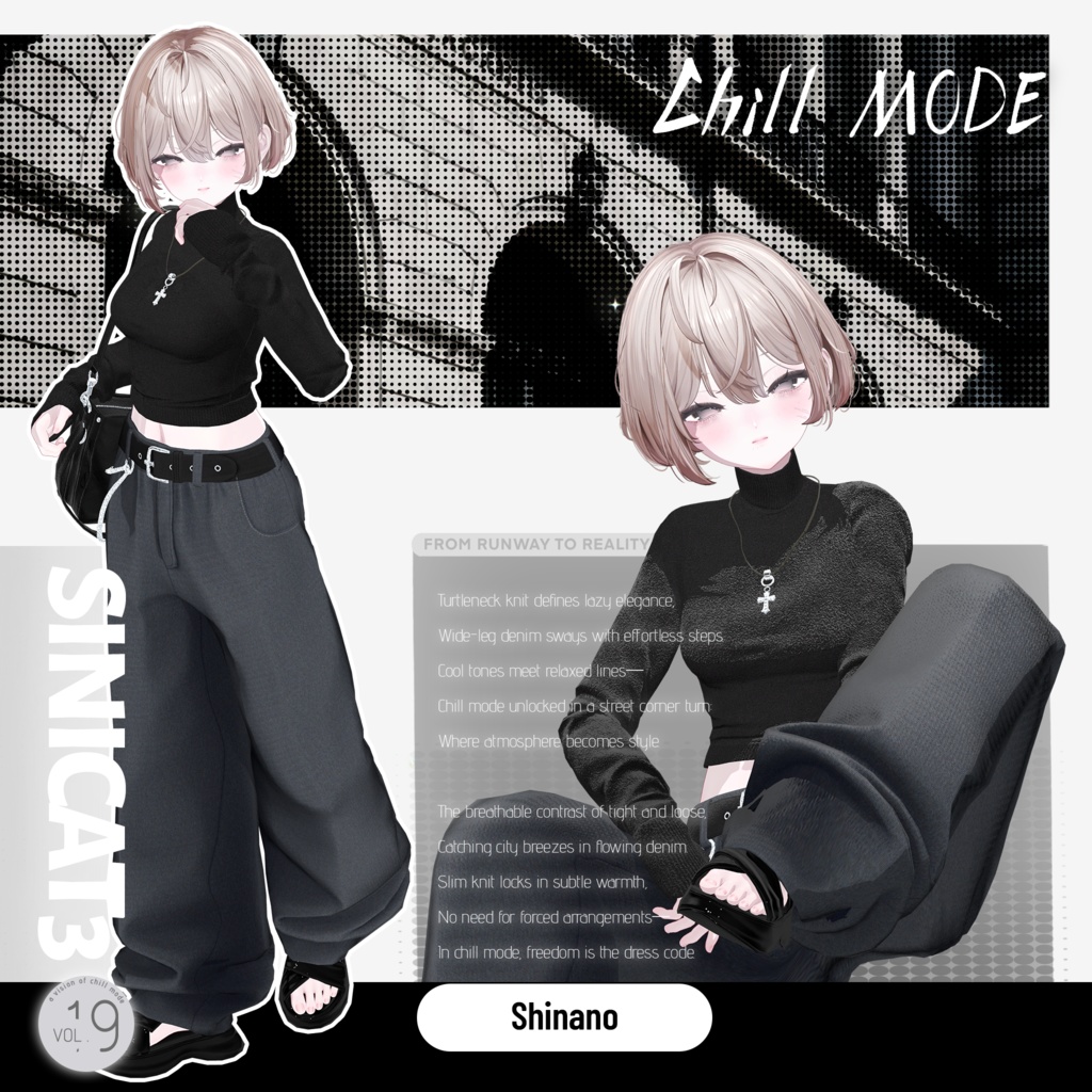 ✨セール中✨𝐒.𝐂𝟏𝟎 【O₂ Series】20 Avatars 🤍Chill Mode🤍