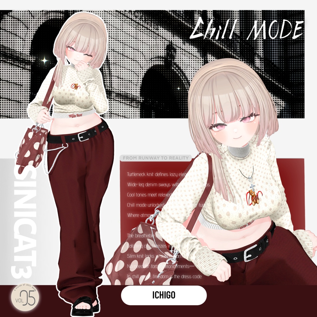 ✨セール中✨𝐒.𝐂𝟏𝟎 【O₂ Series】20 Avatars 🤍Chill Mode🤍