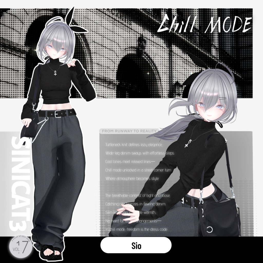 ✨セール中✨𝐒.𝐂𝟏𝟎 【O₂ Series】20 Avatars 🤍Chill Mode🤍