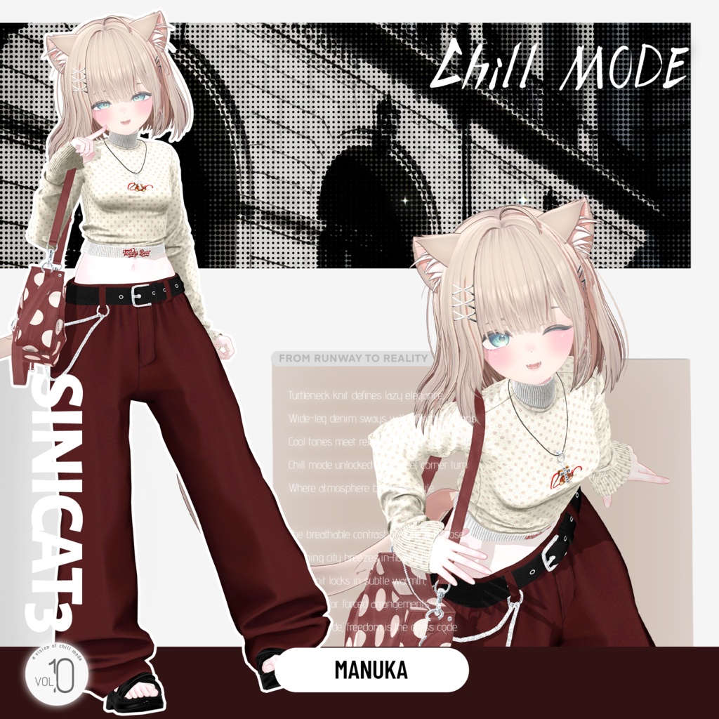 ✨セール中✨𝐒.𝐂𝟏𝟎 【O₂ Series】20 Avatars 🤍Chill Mode🤍