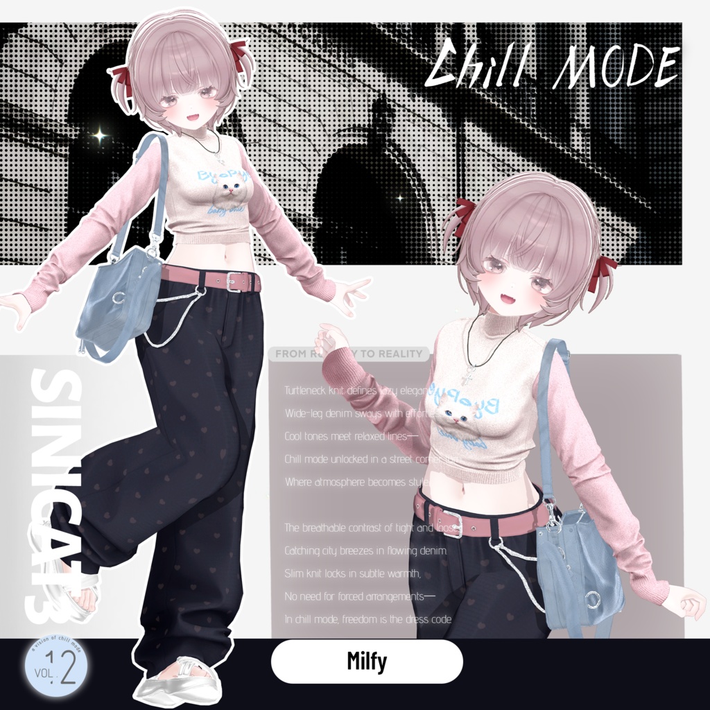 ✨セール中✨𝐒.𝐂𝟏𝟎 【O₂ Series】20 Avatars 🤍Chill Mode🤍