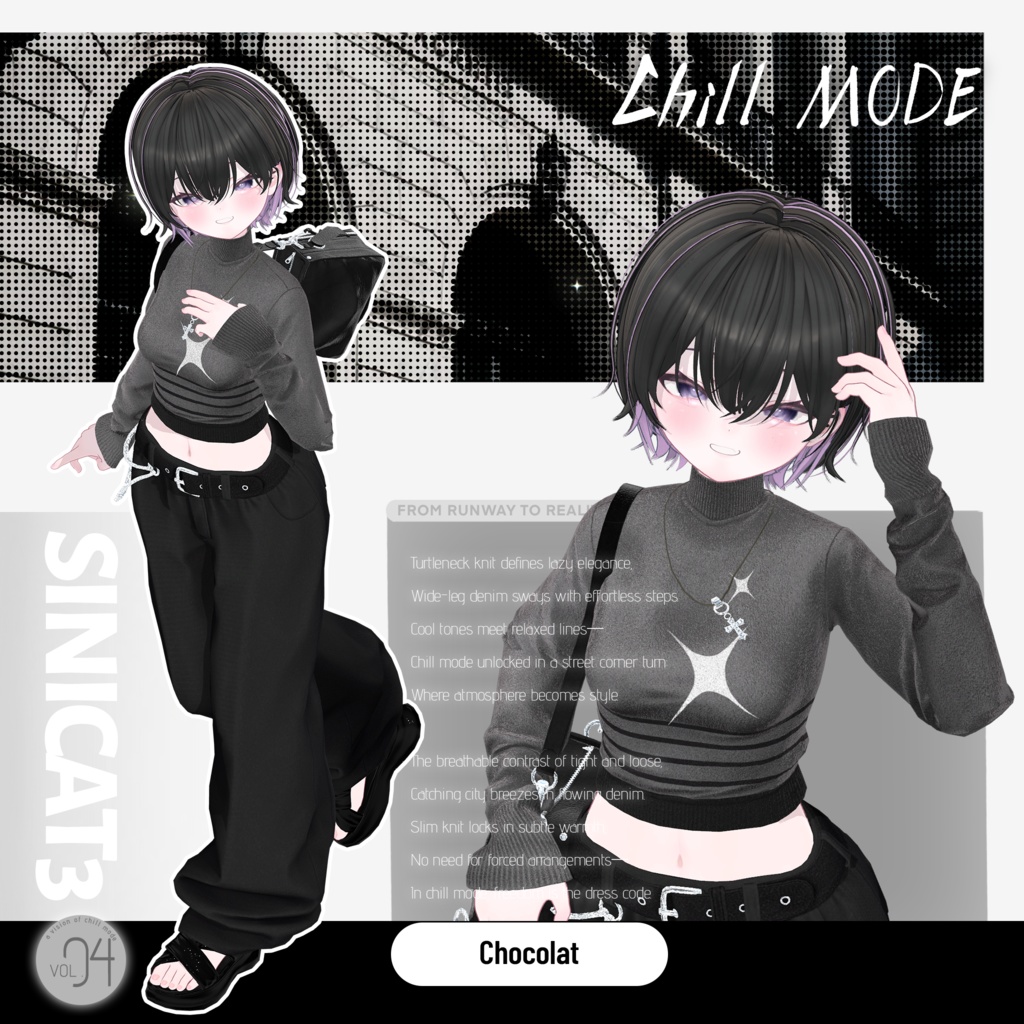 ✨セール中✨𝐒.𝐂𝟏𝟎 【O₂ Series】20 Avatars 🤍Chill Mode🤍