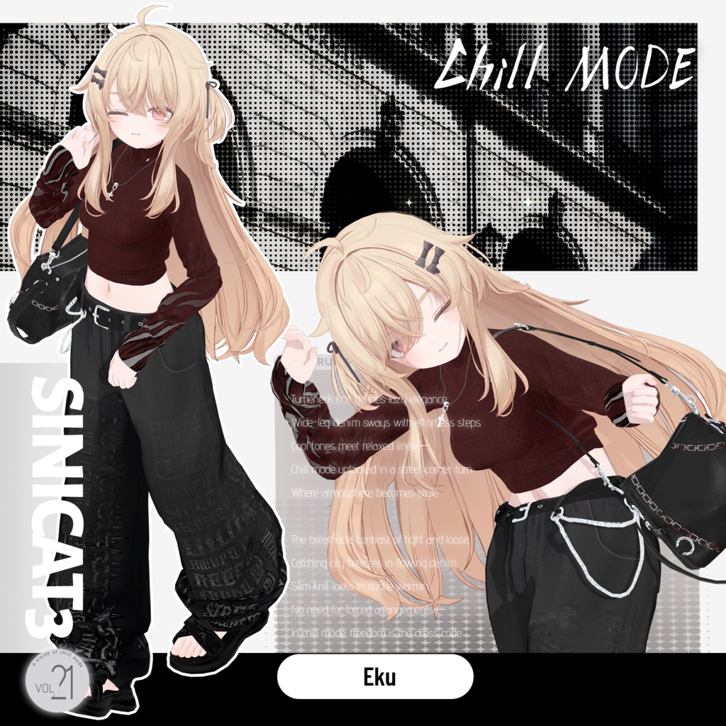 ✨セール中✨𝐒.𝐂𝟏𝟎 【O₂ Series】20 Avatars 🤍Chill Mode🤍