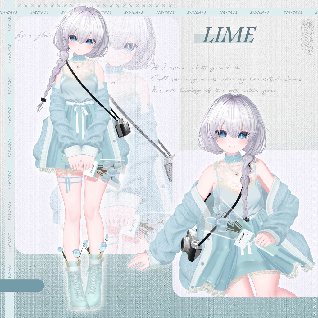 𝐒.𝐂𝟏𝟏 【O₂ Series】20 Avatars 📸Wander Frame📸