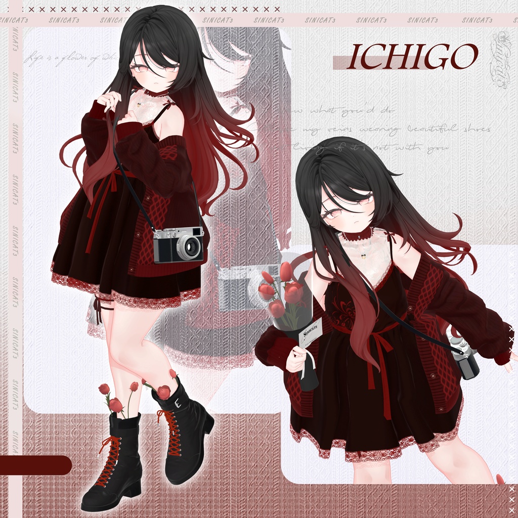 𝐒.𝐂𝟏𝟏 【O₂ Series】20 Avatars 📸Wander Frame📸