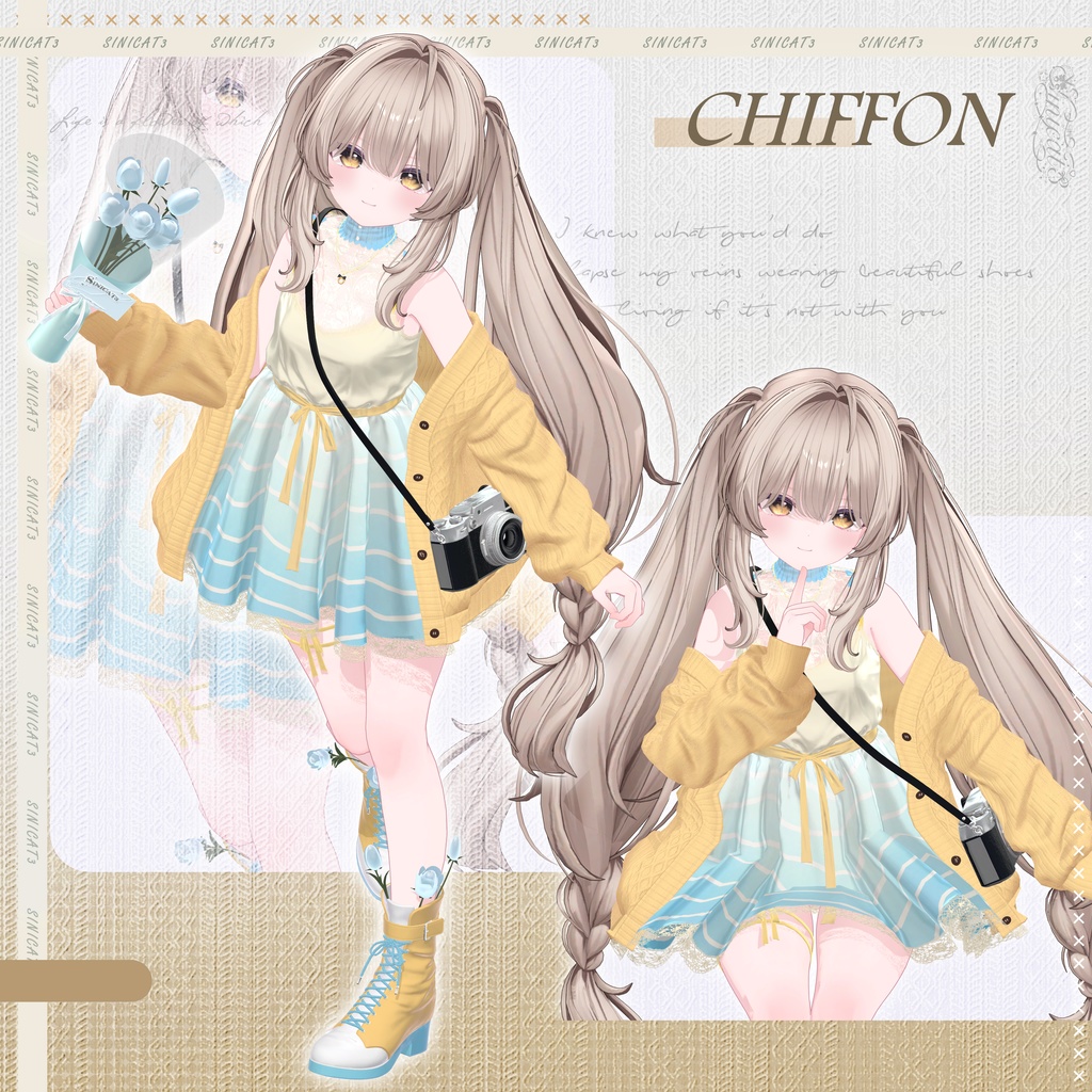 𝐒.𝐂𝟏𝟏 【O₂ Series】20 Avatars 📸Wander Frame📸