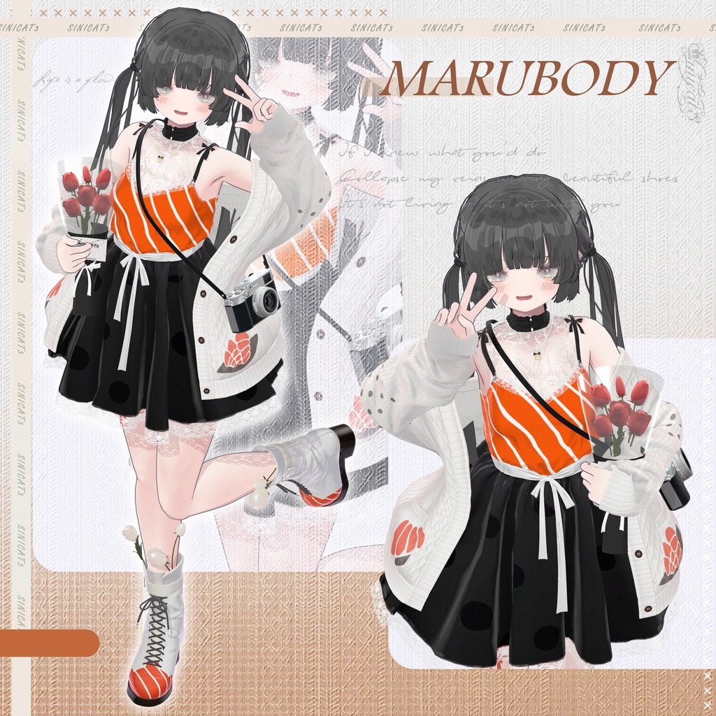 𝐒.𝐂𝟏𝟏 【O₂ Series】20 Avatars 📸Wander Frame📸