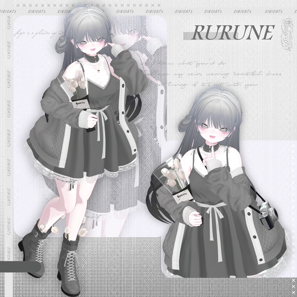 𝐒.𝐂𝟏𝟏 【O₂ Series】20 Avatars 📸Wander Frame📸