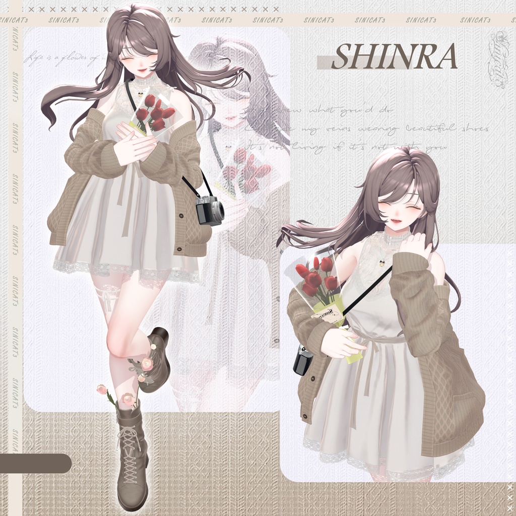 𝐒.𝐂𝟏𝟏 【O₂ Series】20 Avatars 📸Wander Frame📸