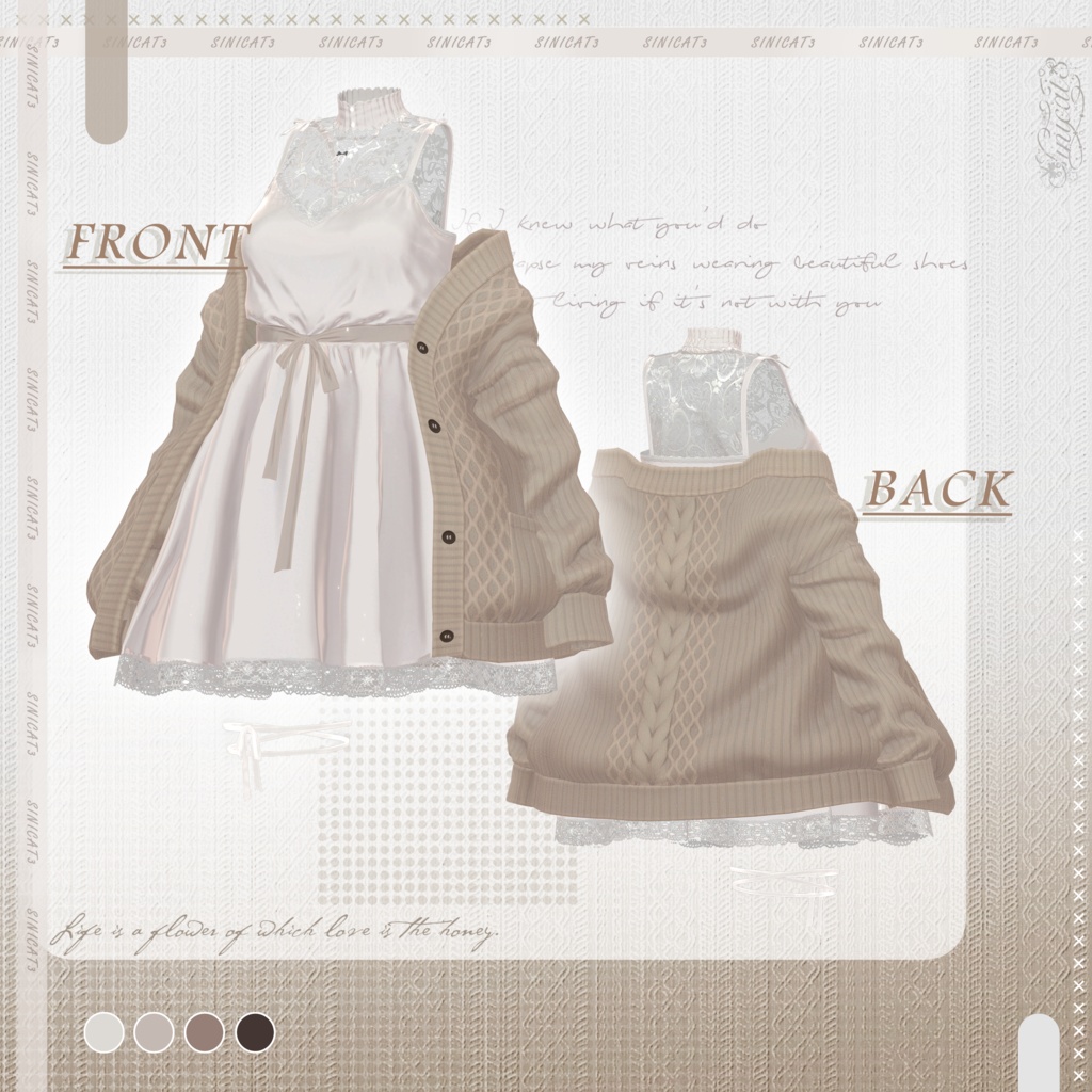 𝐒.𝐂𝟏𝟏 【O₂ Series】20 Avatars 📸Wander Frame📸