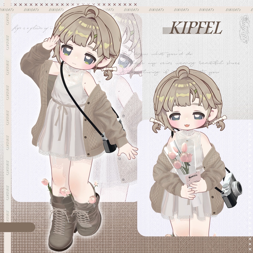 𝐒.𝐂𝟏𝟏 【O₂ Series】20 Avatars 📸Wander Frame📸