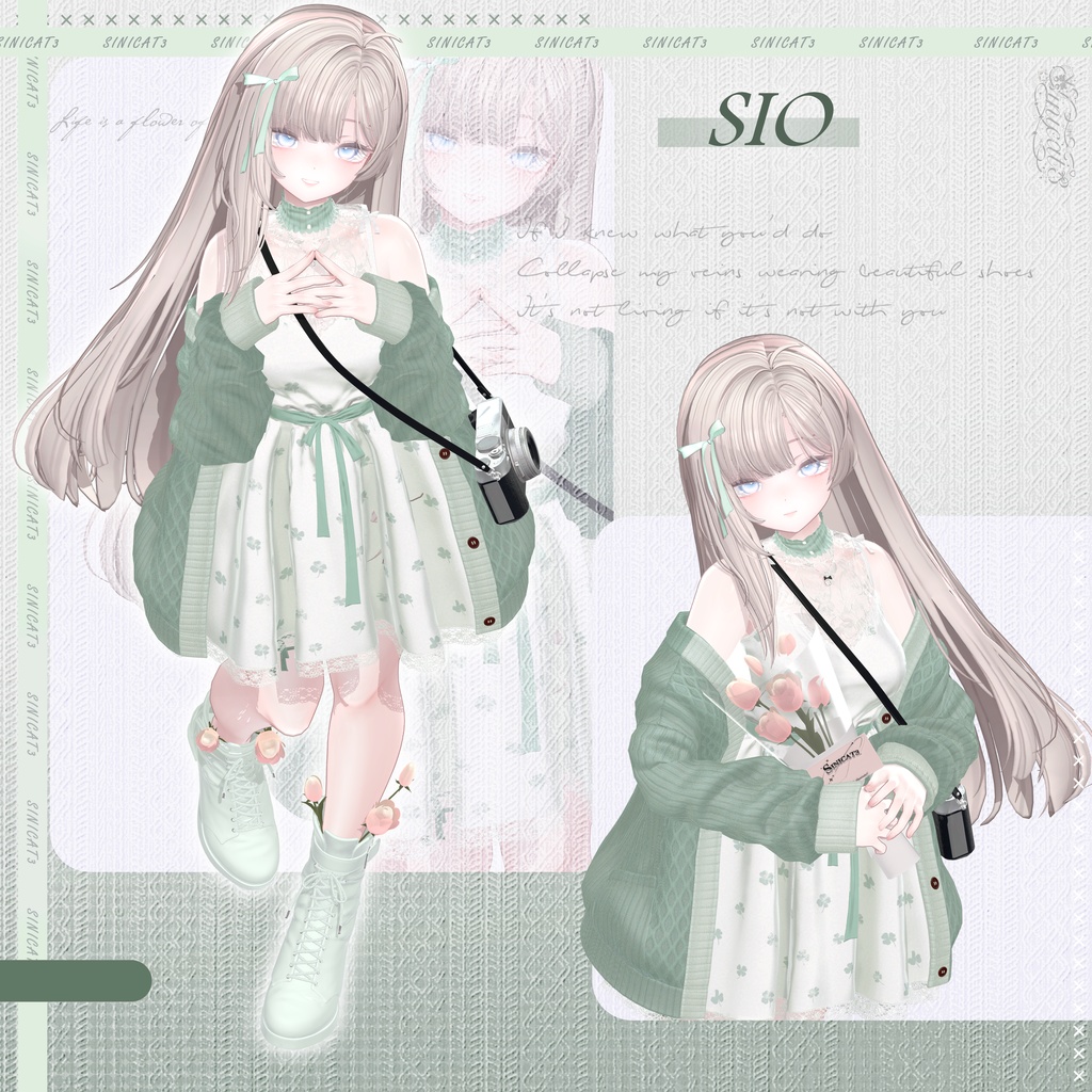 𝐒.𝐂𝟏𝟏 【O₂ Series】20 Avatars 📸Wander Frame📸