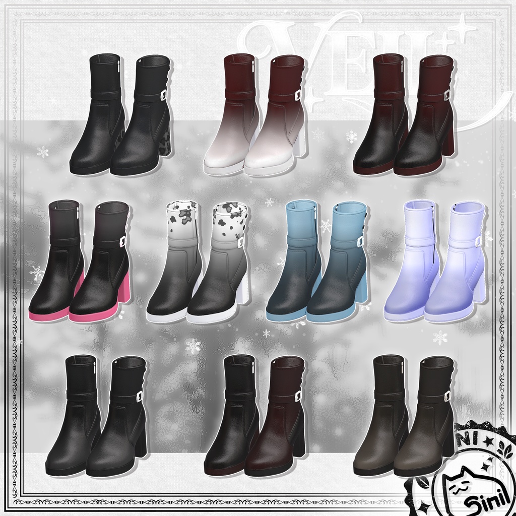 ✨発売記念セール中✨𝐒.𝐂𝟏𝟕 【18 Avatars】🤍VEIL🤍