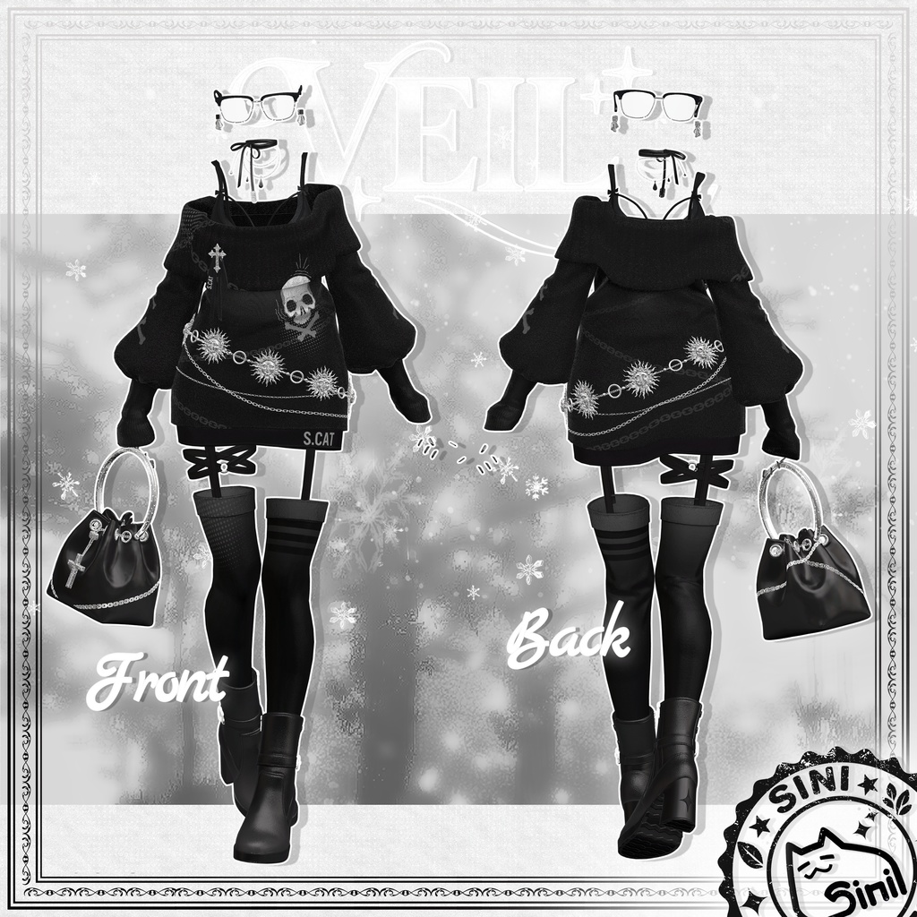 ✨発売記念セール中✨𝐒.𝐂𝟏𝟕 【18 Avatars】🤍VEIL🤍