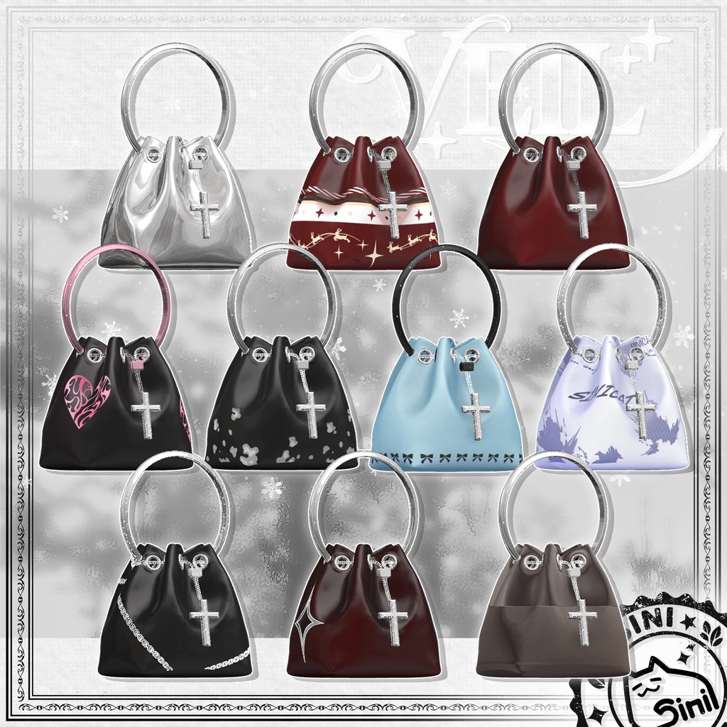 ✨発売記念セール中✨𝐒.𝐂𝟏𝟕 【18 Avatars】🤍VEIL🤍